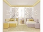 Односпальная кровать-тахта Bonna 900 желтая ортопед.основание с матрасом PROMO B COCOS - фото №3