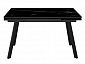 Стол DikLine SKA125 Керамика Черный мрамор/подстолье черное/опоры черные (2 уп.) - фото №4