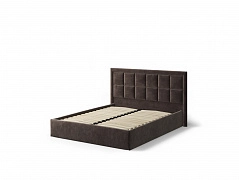 Кровать без основания Белла 120х200, темно-коричневый - фото №1