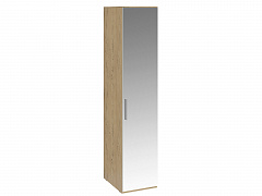 Шкаф для белья с 1 зеркальной дверью правый Николь - фото №1, 5502300730012