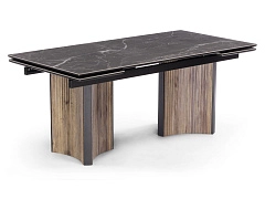 Саливан 180x90 nero marquina / дуб бомонд лофт Керамический стол - фото №1