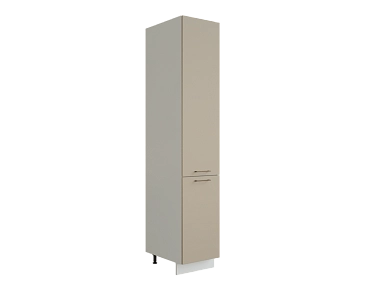 Шкаф П400 с 2-мя дверцами Сиэль Инь БЕЛ/АТЛ/СЕР Ф20 - фото №1, 888_ММК-00015505