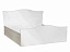 Кровать Глория (160х200), белый глянец - миниатюра