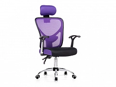 Lody 1 фиолетовое / черное Компьютерное кресло - фото №1