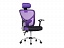 Lody 1 фиолетовое / черное Компьютерное кресло, ткань - миниатюра