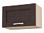 Шкаф навесной Selena рамка 36х60 см, дуб темный - миниатюра