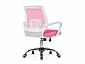 Ergoplus pink / white Компьютерное кресло - фото №7