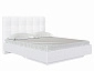 Кровать с подъемным механизмом Каприз 160х200, белый - фото №4