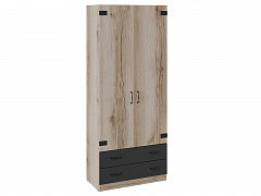 Шкаф для одежды комбинированный Окланд - фото №1