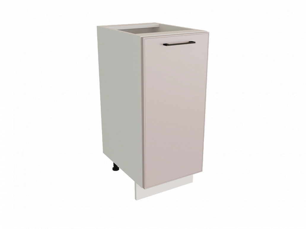 Шкаф Н350 с 1-ой дверью Мемфис БЕЛ/ЯП/ШЕЛК Ф36 - фото №1