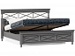 Амели Кровать 1800 с подъёмным механизмом (Оникс Серый) - фото №2