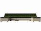 П-образный модульный диван Монреаль Long - фото №2