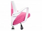 Ergoplus белое / розовое Компьютерное кресло - фото №9