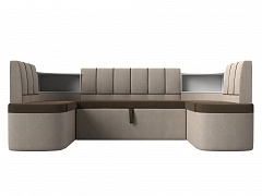 Кухонный п-образный диван Тефида - фото №1, 5003902020023