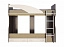 Двухъярусная кровать Мийа А 80 (Дуб Сонома / Белый шагрень), ЛДСП - миниатюра