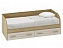 Кровать с реечным настилом Маркиза КР-01 Light 80х186, без обивки - миниатюра