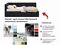Мягкая кровать-тахта Afelia 900 темная с ортопедическим основанием - фото №10
