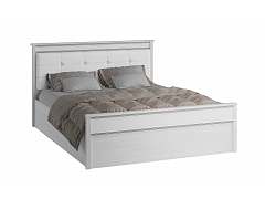 Кровать с настилом ДСП Ливорно ЛКР-1 160х200, ясень - фото №1
