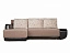 Угловой диван Поло (Нью-Йорк) Левый, искусственная кожа, вельвет - миниатюра