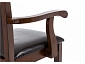 Кресло Luiza dirty oak / dark brown Стул деревянный - фото №13