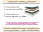 Мягкая кровать Aura 1200 бежевая с подъемным механизмом - фото №13