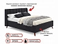 Комплект для сна Betsi 1600 темная с подъемным механизмом - фото №12