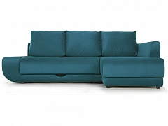 Угловой диван с независимым пружинным блоком Поло LUX НПБ (Нью-Йорк) Правый - фото №1, 5006000030014