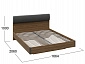 Кровать с мягким элементом 1 Харрис (160х200) - фото №3