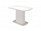 Комплект для кухни, стол Соренто-2 + 4 стула Симпл темно-серый - фото №3