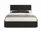 Мягкая кровать Olivia 1600 шоколад с подъемным механизмом - фото №7