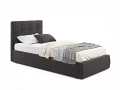 Мягкая кровать Selesta 900 шоколад с ортопед.основанием - фото №1, mebel_stock_4587