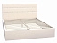 Кровать Энджел (160х200), искусственная кожа - миниатюра