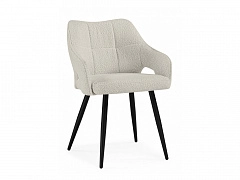 Hera beige / black Стул на металлокаркасе - фото №1, Woodville25026