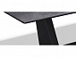 Стол KENNER KM1600  черный/керамика черная - фото №4