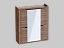 Соренто спальня Шкаф 4-х дверный (Дуб стирлинг),  - миниатюра