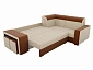 Угловой диван Мустанг с двумя пуфами Правый - фото №7
