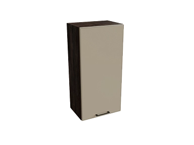Шкаф В459 с 1-ой дверью Мемфис ДБК/АТЛ/СЕР Ф60Н - фото №1, 888_ММК-00001454
