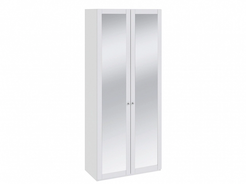 Шкаф для одежды с 2-мя зеркальными дверями Ривьера - фото №1
