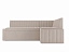 Кухонный угловой диван Вермут Правый (100х168), вельвет бархатного типа - миниатюра