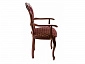 Кресло Adriano 2 вишня / патина Стул деревянный - фото №5