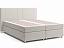 Кровать с матрасом и зависимым пружинным блоком Фелиция (160х200) Box Spring, велюр - миниатюра