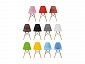 Eames PC-015 light pink Стул деревянный - фото №16