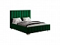 Кровать без основания Мирабель 160х200, зеленый - фото №2