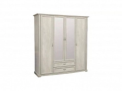 Шкаф для одежды Сохо 32.01 бетон белый/бетон патина - фото №1