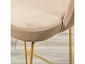 Кресло полубар Lars Diag beige/Линк золото - фото №12