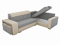 Угловой диван Мустанг с двумя пуфами Правый - фото №6