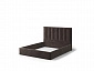 Кровать без основания Лира 140х200, темно-коричневый - фото №2