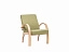Кресло для отдыха Денди, ткань рогожка - миниатюра