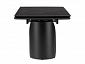 Готланд 160(220)х90х79 черный мрамор / черный Керамический стол - фото №6