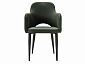 Кресло Ledger темно-зеленый/черный - фото №3